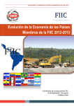 Evolución de la Economía de los Países Miembros de la FIIC 2012
