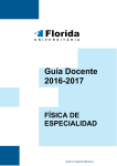 Guía Docente 2016-2017 - Florida Universitaria