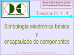 Tema 0.1.1.- Simbología electrónica básica y