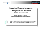 Métodos Estadísticos para Diagnósticos Médicos