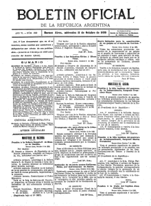 Boletín Oficial de la República Argentina. 1899 1ra sección