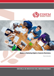Máster en Marketing Digital y Comercio Electrónico