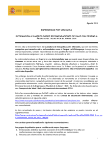1 enfermedad por virus zika información a viajeros sobre