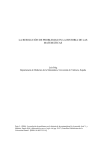 La resolución de problemas en la historia de las matemáticas