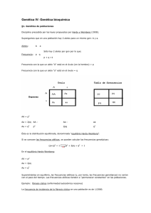 Genética IV: Genética bioquímica