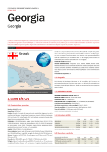 Ficha país de Georgia - Ministerio de Asuntos Exteriores y de
