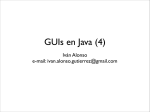 GUIs en Java (4) - Laboratorio SS.OO.