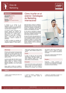 Cómo triunfar en el exterior: Estrategias de Marketing Internacional