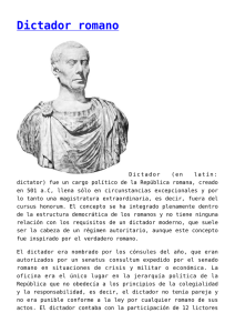 Dictador romano