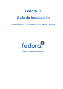 Instalando Fedora 11 en arquitecturas