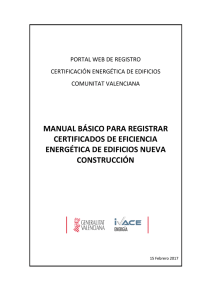 Manual Básico del Portal Registro (Edif. Nuevos)