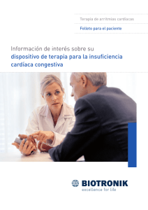 Información de interés sobre su dispositivo de terapia