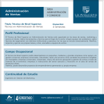administracion de ventas - Instituto Profesional La Araucana