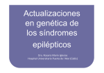pon-11. actualizacion en genetica de los sindromes epilepticos.
