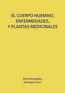 el cuerpo humano, enfermedades, y plantas medicinales