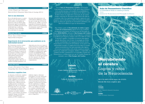 Descubriendo el cerebro Logros y retos de la Neurociencia