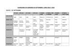 calendario de exámenes de septiembre. curso 2015 / 2016 jueves