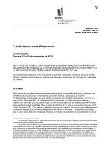 (IAB) Polonia en materia de colocación de publicidad en sitios web