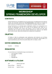 workshop spring framework developer