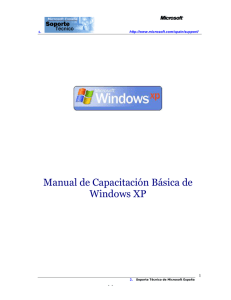 Manual de Capacitación Básica de Windows XP