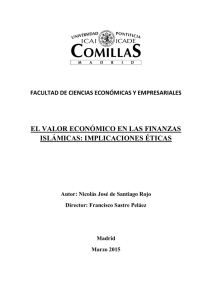 el valor económico en las finanzas islámicas: implicaciones éticas