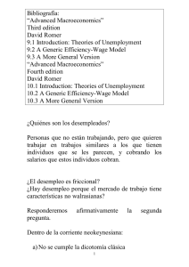 Dentro de la corriente neokeynesiana: