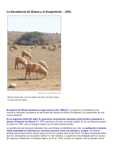 La Decadencia de Ghana y el Surgimiento &hellip;(HA)