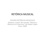 RETÓRICA MUSICAL