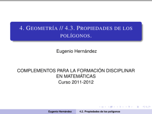 4. Geometría // 4.3. Propiedades de los polígonos.