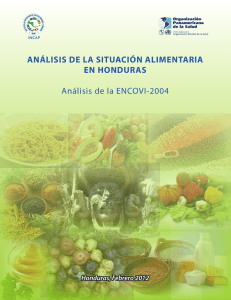 Análisis de la Situación Alimentaria en Honduras