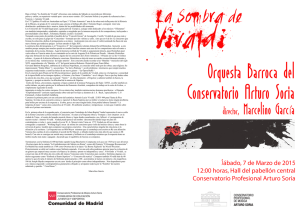 Programa de mano 1 - Conservatorio Profesional Arturo Soria