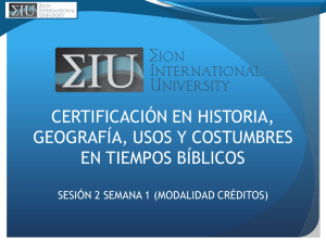 certificación en historia, geografía, usos y costumbres en tiempos