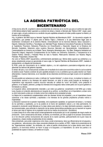 6- La agenda patriótica del Bicentenario