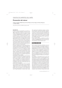 Prevención del cáncer