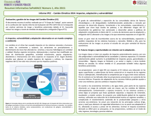 Resumen Informativo SePoMACC Número 1