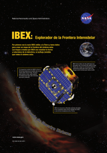 Por primera vez la nave IBEX orbita a la Tierra y toma datos para