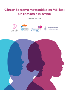 Cáncer de mama metastásico en México