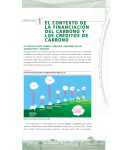 1 el contexto de la financiación del carbono y los créditos de carbono