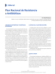 Plan Nacional de Resistencia a Antibióticos