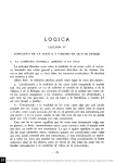 LÓGICA - Fundación Gustavo Bueno