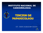 Diapositiva 1 - Instituto Nacional de Cancerología