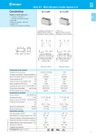 Características Serie 32 - Mini-relé para circuito impreso 6 A