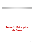 Tema 1: Principios de Java