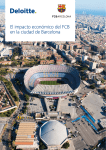 El impacto económico del FCB en la ciudad de Barcelona