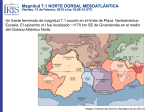 Magnitud 7.1 NORTE DORSAL MESOATLÁNTICA
