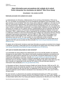 Aptima® Zika Virus Assay
