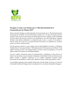 Paraguay se suma a los festejos por el “Día Internacional de la