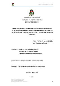 universidad de cuenca facultad de ciencias médicas escuela de