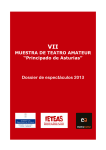 Dossier VII MUESTRA DE TEATRO AMATEUR DEL