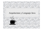 Arquitectura y Lenguaje Java